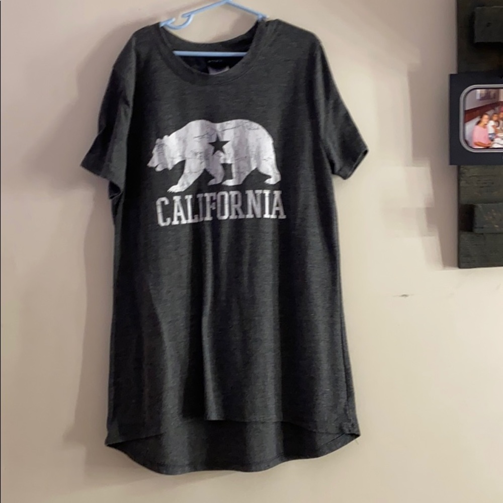 gray california shirt